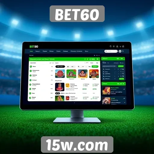 Facilidade de uso da interface do BET60